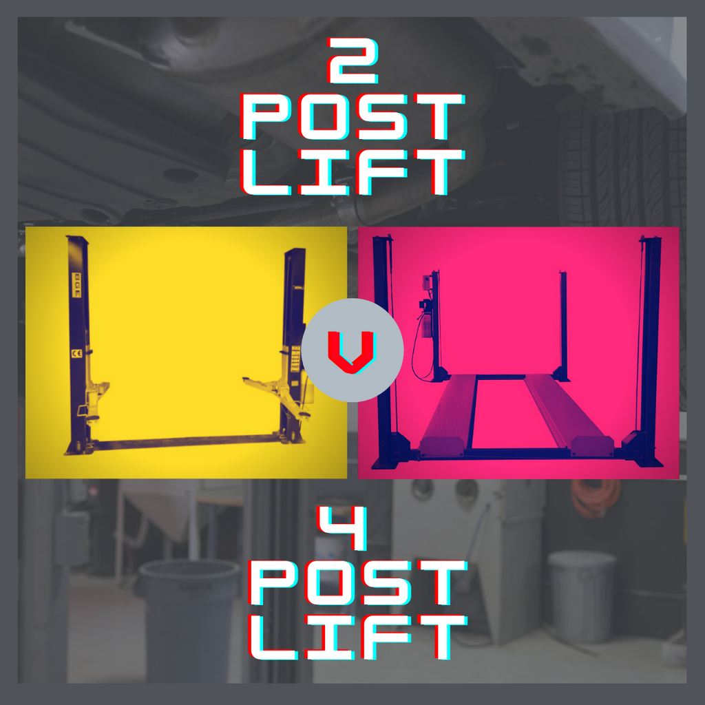2 Post Lift v 4 Post